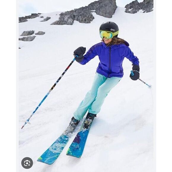 NWT Athleta Ravenswood Ski Jacket Purple Blue Small - Picture 1 of 16